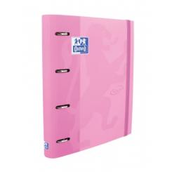 OXFORD Europeanbinder Touch Te A4+ con  Recambio 100H 5X5 - Fucsia Pastel