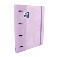 OXFORD Europeanbinder Touch Te A4+ con  Recambio 100H 5X5 - Lavanda Pastel