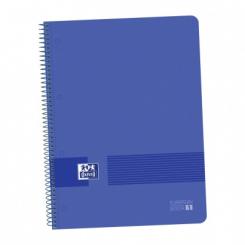 OXFORD Europeanbook 1 Live&Go tapa plástico A4+ 80H 5X5 AZul Marino