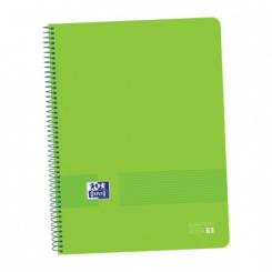 OXFORD Europeanbook 1 Live&Go tapa plástico A4+ 80H 5X5 Verde