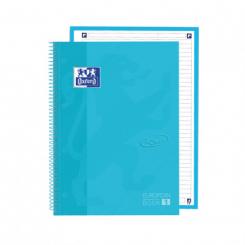 OXFORD Europeanbook 1 School Touch tapa extradura A4+  80H 1 Línea AZul Pastel