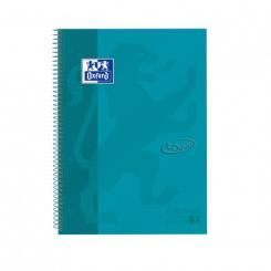 OXFORD Europeanbook 1 tapa extradura A4+  80H.5X5 Aqua Intenso Touch