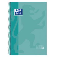 OXFORD Europeanbook 1 tapa extradura A4+  80H.5X5 Ice Mint