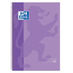 OXFORD Europeanbook 1 tapa extradura A4+  80H.5X5 Malva