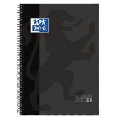 OXFORD Europeanbook 1 tapa extradura A4+  80H.5X5 Negro