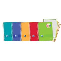 OXFORD Europeanbook 4 Live&Go tapa plástico A5+ 120H 5X5 Surtido