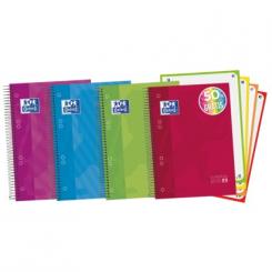 OXFORD Europeanbook 4 tapa extradura A5+ 120H.5X5 Srtd 50% Hojas Gratis