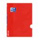 OXFORD Libreta grapada Oxfopfx A4 48H 90G 1Lin/M Tapa polipropileno Rojo