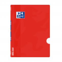 OXFORD Libreta grapada Oxfopfx A4 48H 90G 1Lin/M Tapa polipropileno Rojo