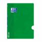 OXFORD Libreta grapada Oxfopfx A4 48H 90G pautada 3,5/M Tapa polipropileno Verde