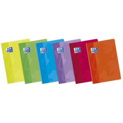OXFORD Libreta grapada tapa blanda A5+ 48H.6X6 Srtd