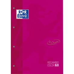 OXFORD Recambios  Color 1 tapa blanda A4+  80H.5X5 Fucsia Touch