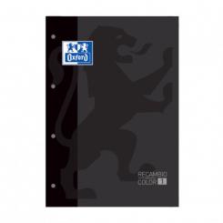 OXFORD Recambios  Color 1 tapa blanda A4+  80H.5X5 Negro