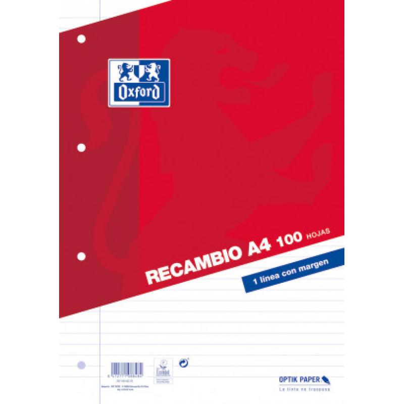 oxford-recambios-tapa-blanda-a4-100hhztl-rojo