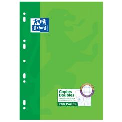 OXFORD Recambios tapa blanda A4 50 Doblesh.Seyes Verde