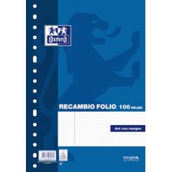 OXFORD Recambios tapa blanda Fº 100H.4X4 AZul