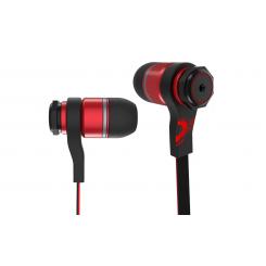 Ozone TriFX Auriculares Alámbrico Dentro de oído Llamadas/Música Negro, Rojo
