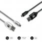 pack-2-cables-usb-a-micro-usb-24a-1m-black-silver