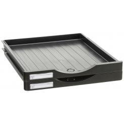 Pack 2 cajones para estructura modular Archivodoc Archivo 2000 345x295x27 mm negro