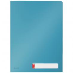Pack 3 dosieres privacidad LEITZ Cosy con 3 pestañas, DIN A4, azul