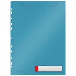 Pack 3 fundas privacidad LEITZ Cosy gran capacidad, DIN A4, azul