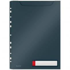 Pack 3 fundas privacidad LEITZ Cosy gran capacidad, DIN A4, gris