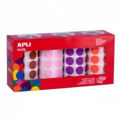 Pack 4 Rollo APLI Gomet Ø20 Mar/Ro/Li/Nar 7080U