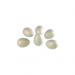 PACK 6 FIG.POLIESPAN HUEVOS 7,5CM