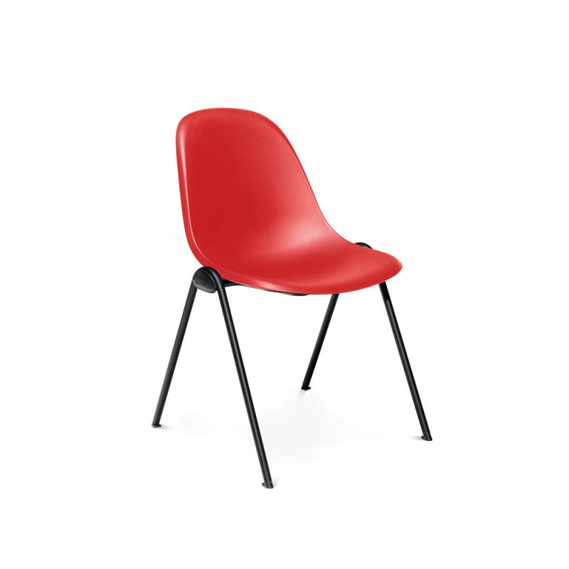 Pack de 2 sillas confidente Rocada 909 color rojo