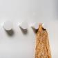 Pack de 4 colgadores pared Blanco
