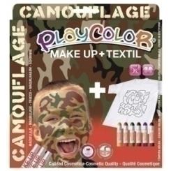 Pack Playcolor Maquillaje +Textil Camouflag