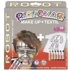 Pack Playcolor Maquillaje +Textil Robot