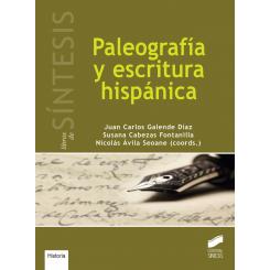 Paleografia Y Escritura Hispanica, Ed. SINTESIS EDITORIAL
