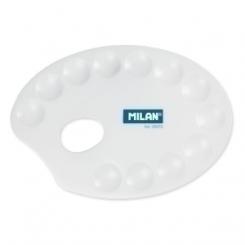 Paleta MILAN De Plastico Ovalada 20X14 C