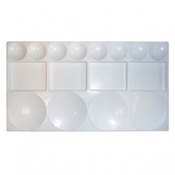Paleta Talens Plastico Rectangular 16 Depositos