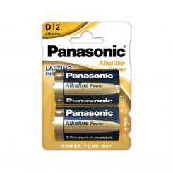Panasonic Bronze Pila Alkalina D Lr20 Blister*2