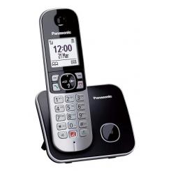 Panasonic KX-TG6851SPB teléfono Teléfono DECT Identificador de llamadas Negro, Gris