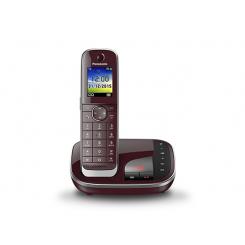 Panasonic KX-TGJ320 Teléfono DECT Identificador de llamadas Rojo