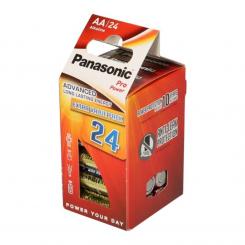 PANASONIC PRO POWER Pila alcalina AA LR6 PACK*24