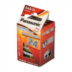 PANASONIC PRO POWER Pila alcalina AAA LR03 PACK*24
