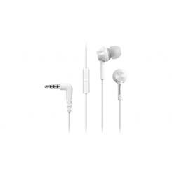Panasonic RP-TCM115E Auriculares Alámbrico Dentro de oído Llamadas/Música Blanco