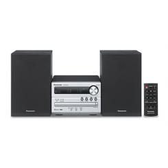 Panasonic SC-PM250EC-S sistema de audio para el hogar Microcadena de música para uso doméstico 20 W Plata