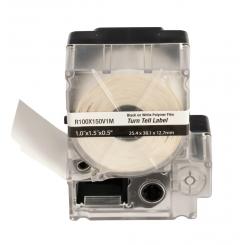 Panduit R100X150V1M etiqueta para código de barras Blanco
