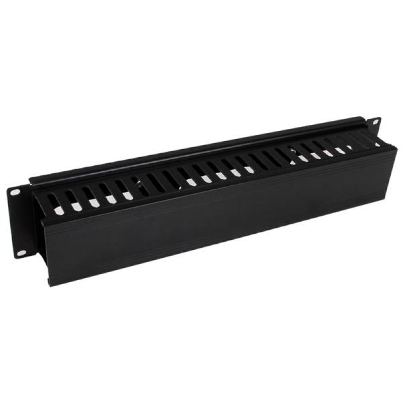panel-canaleta-horizontal-de-2u-con-cubierta-para-gestion-de-cableado-en-racks-y-perforaciones-laterales