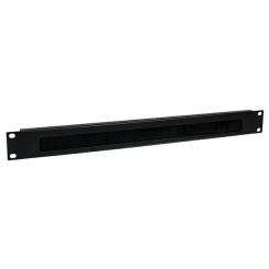 StarTech.com Panel Pasacables con Cepillo para Armario Rack de Servidores 1U - Organizador de Cableado de Peine