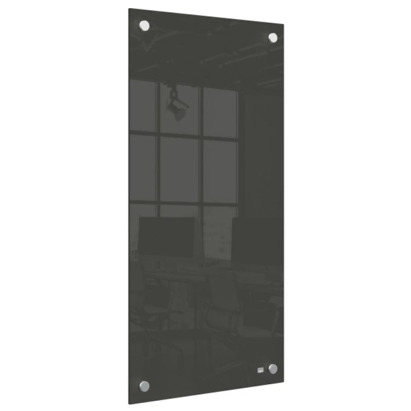 panel-pizarra-magnetica-de-cristal-pequena-nobo-300-x-600-mm-negro