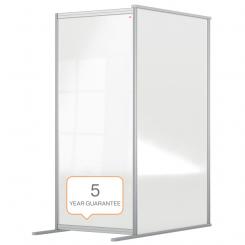 Nobo Paneles de expansión de pantalla separadora de acrílico transparente modular para sala Premium Plus 800x1800mm