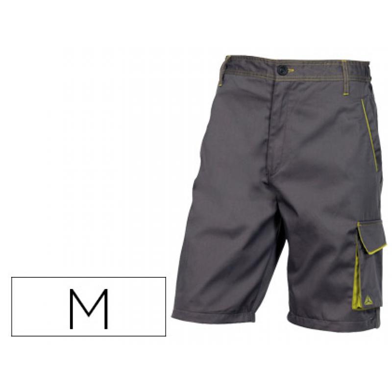 pantalon-de-trabajo-deltaplus-bermuda-cintura-ajustable-5-bolsillos-color-gris-verde-talla-m