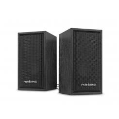 NATEC Panther De 2 vías Negro Inalámbrico 6 W