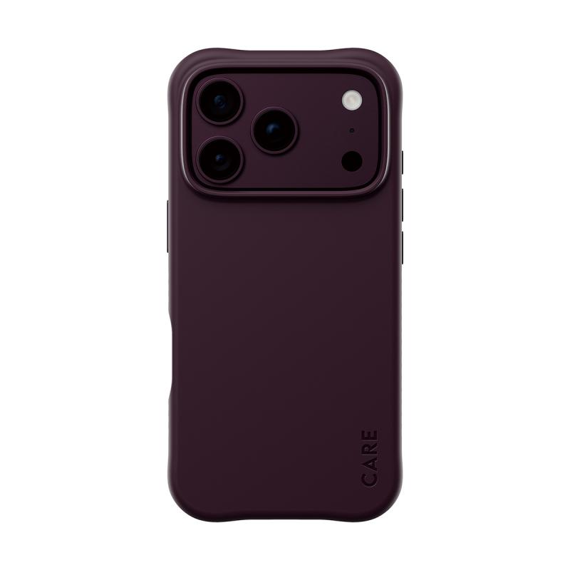 panzerglass-care-by-samba-case-dark-cherry-w-magsafe-iphone-18-pro-17-pro-funda-para-telefono-movil-purpura